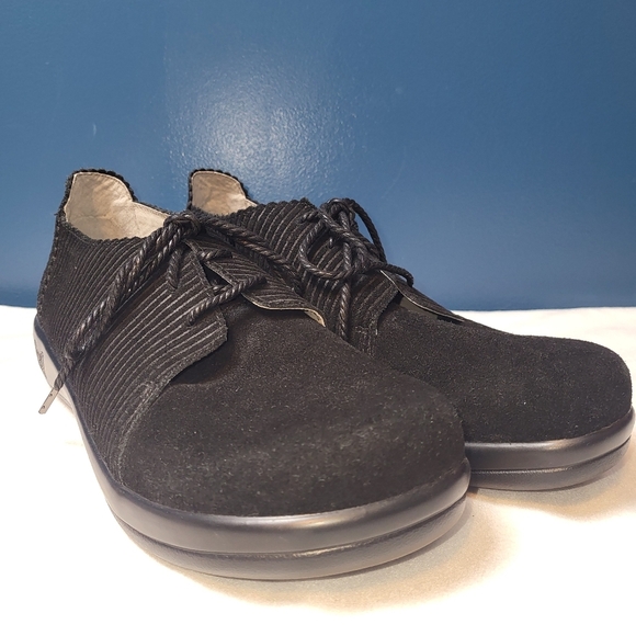 Alegria Pyper Capt Lace Up Shoes Women's Size US 11.5 Corduroy Slip Resistant - Picture 14 of 14